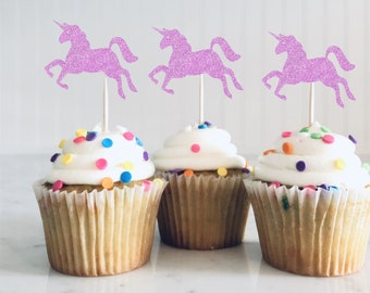 Unicorn Cupcake Toppers, Unicorn Party Decorations, Unicorn Birthday Party