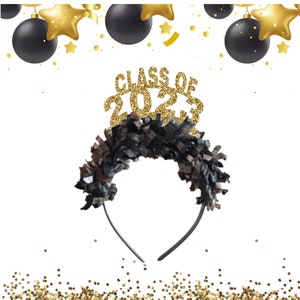 Class of 2023 Headband, Graduation Decorations, Graduation Headband, Graduation Crown, Graduation Party Decor