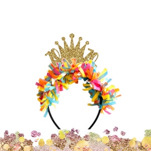 70th Birthday Crown, Cheers to 70 Years 70th Birthday Headband, 70th Birthday Party Decorations, 70th Birthday
