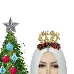 Christmas Crown, Christmas Headband, Christmas Decorations. Christmas Gift