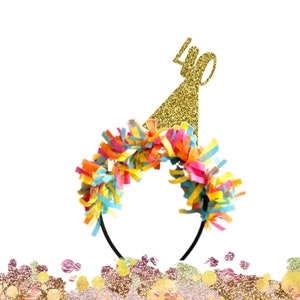 40th Birthday Headband, 40th Birthday Decorations. 40th Birthday Party Crowns, 40th Birthday Party Decorations, 40th Birthday Party Supplies