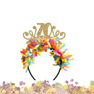 70th Birthday Crown, 70th Birthday Headband, 70th Birthday Decorations, 70th Birthday Gift, 70th Birthday