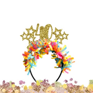 40th Birthday Headband, 40th Birthday Decorations. 40th Birthday Party Crowns, 40th Birthday Party Decorations, 40th Birthday phot props