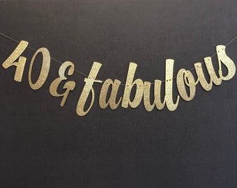 40 And Fabulous Decorations Etsy