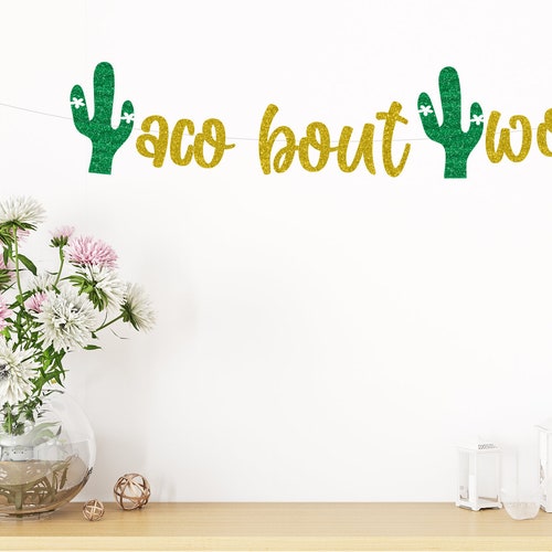 2nd Birthday, 2nd Birthday Party, Taco Bout Two Birthday, Fiesta Theme Birthday Decoration, Party Decor, Taco Party
