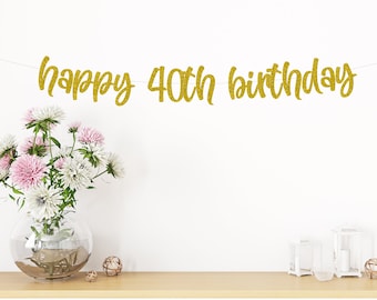 Happy 30th birthday banner, 30th Birthday sign, 30th Birthday Party Decor, 30th Birthday Party, 30 anniversary banners