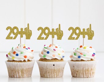 30th birthday cupcake toppers. 30th birthday decorations, Birthday cupcake toppers, Funny cupcake toppers