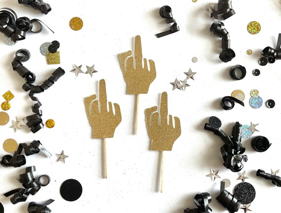 Set Of 12 Divorce Party Cupcake Toppers Your Choice Of Any 12