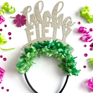 Aloha 50 Birthday Crown, 50th Birthday Headband, 50th Birthday  Decorations, 50th Birthday, 50th Birthday Gift, 50th Party Crown