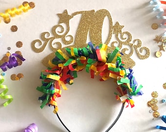 70th Birthday Crown, 70th Birthday Headband, 70th Birthday Decorations, 70th Birthday Gift, 70th Birthday