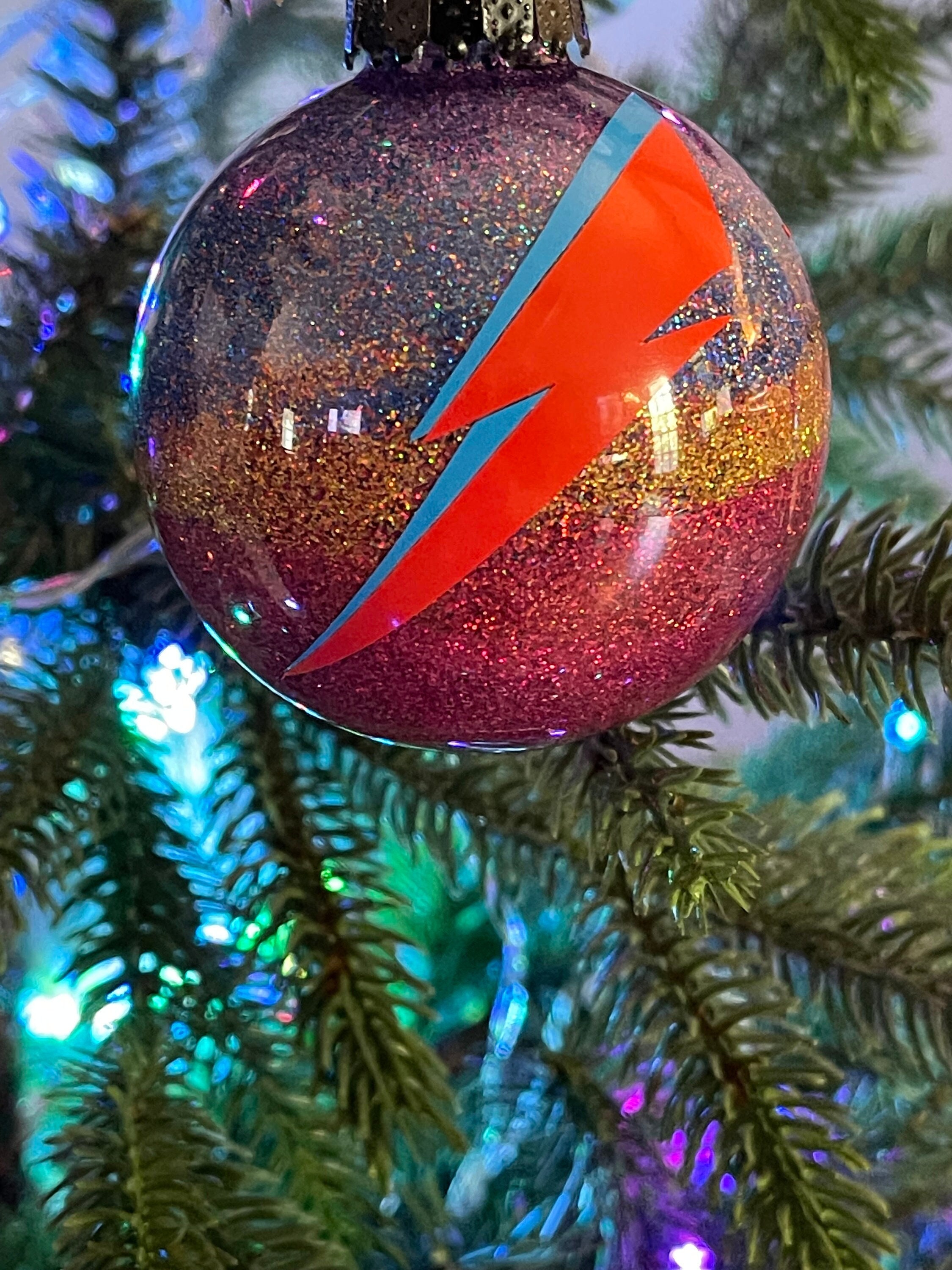 Bowie Ornament - Etsy