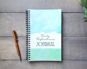Daily Reflections Journal, Gratitude Journal, Daily Intentions, Self-Care
