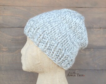Woman's Hat, Teen Hat, Knit Beanie