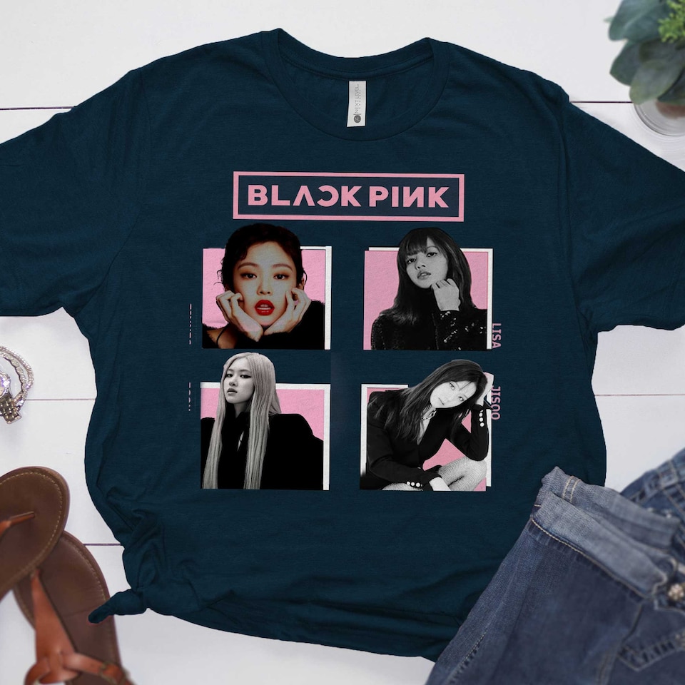 Blackpink tshirt, kpop merch shirt, jennie, rose, lisa, jisoo, blackpink  tee shirt sold by Abhishek Verma | SKU 12581289 | 20% OFF Printerval