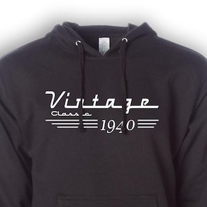 85th Birthday Hoodie Sweatshirt - 85th Birthday Gift - Born in 1940 - Gift For 85th Birthday - Dad Birthday - Grandpa Birthday - Hoody