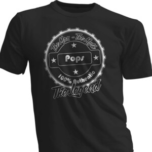 Camiseta "Papá el Hombre, Mito, Leyenda" - Regalo para el Día del Padre