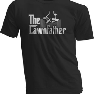 The Lawnfather Funny Mowing Shirt Dad Shirt Landscaper Shirt Mowing Father's Day Shirt Dad Shirt Gift image 4