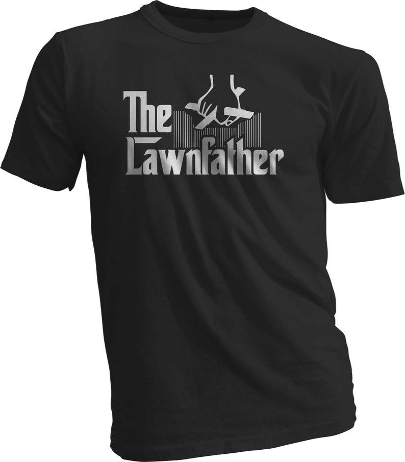 The Lawnfather Funny Mowing Shirt Dad Shirt Landscaper Shirt Mowing Father's Day Shirt Dad Shirt Gift image 4