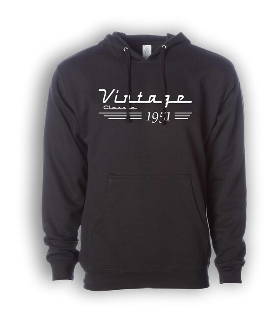 1951 75th Birthday Hoodie – Vintage Classic Car Design