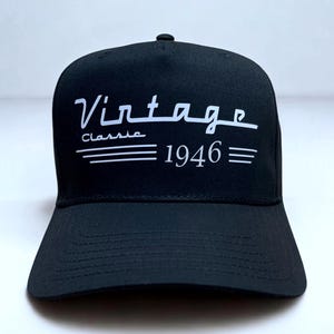1946 80th Birthday Cap – Vintage Classic Car Fan Hat