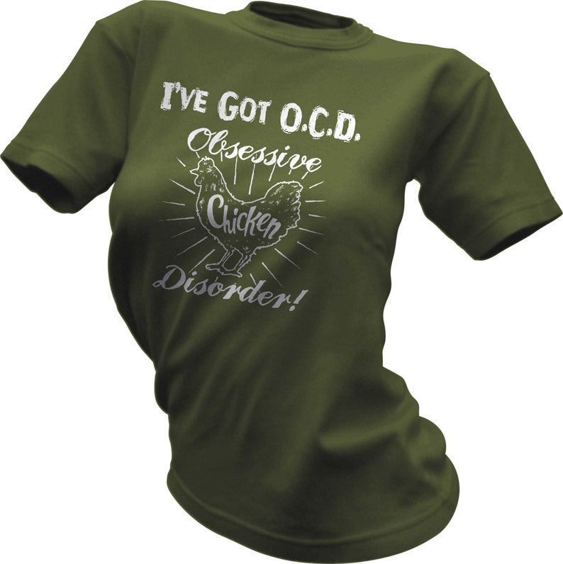 Obsessive Chicken Disorder Shirt Funny Chicken Shirt - Etsy