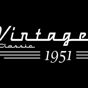 1951 75th Birthday Hoodie – Vintage Classic Car Design image 2
