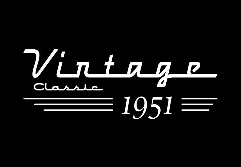 1951 75th Birthday Hoodie – Vintage Classic Car Design image 2