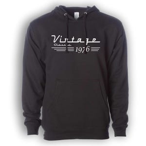 1976 50th Birthday Gift Hoodie – Vintage Classic Car Style
