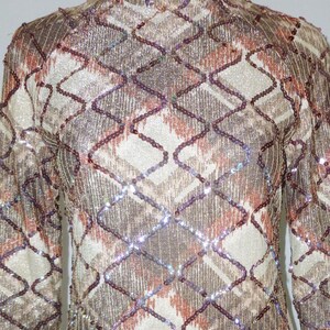 Sequin Turtleneck Dress - Etsy