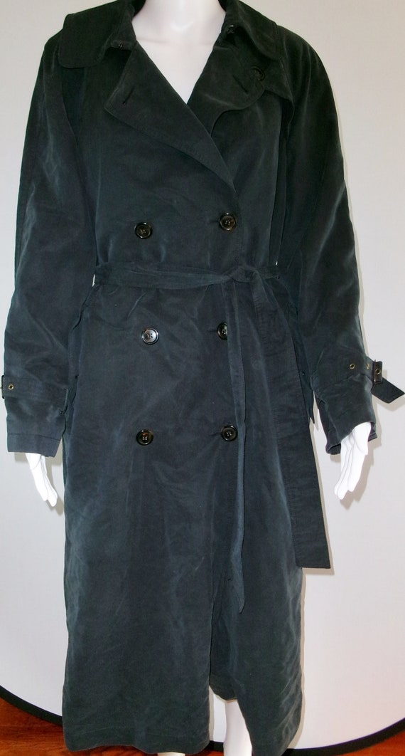 Womens Vintage Drizzle Saks Fifth Avenue Dark Blu… - image 2