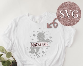 Unicornio SVG, Calcomanía de camiseta, Diseño digital, PNG Jpg, Unicornio brillante Svg, Cumpleaños de unicornio, Descarga instantánea