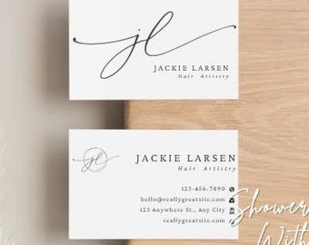 Business Card, Edit in Canva