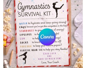 Gymnastics State Survival Kit, Gymnastics Survival Kit