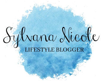 Conception de Logo de mode de vie, Logo du Blog, Blog en-tête, Logo entreprise, Logo noir et blanc, Logo Premade, aquarelle