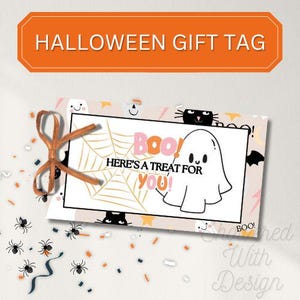 Halloween Gift Bag Tags, Printable