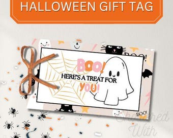Halloween Gift Bag Tags, Printable