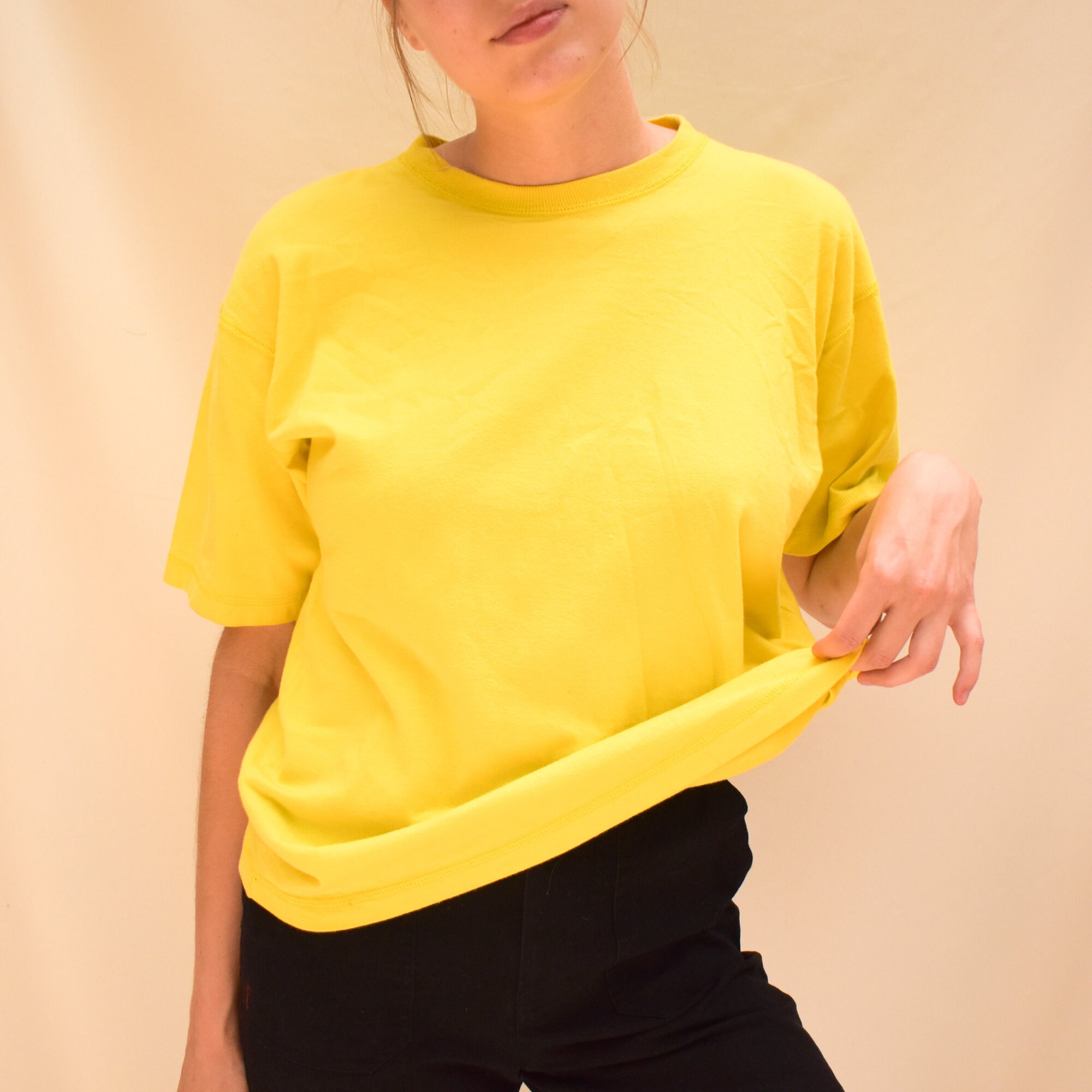 neon yellow shirt women