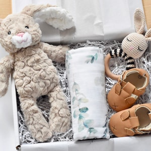 New Baby Gift Box | Baby Shower Gift | Newborn Gift Set  | Gender Neutral Baby Gift | Baby Boy Gift | Baby Girl Gift |  Expecting Mom Gift