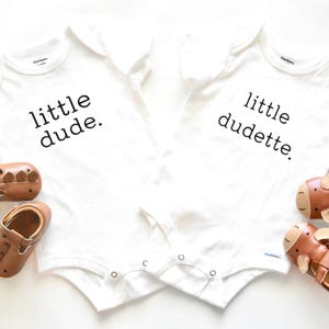 Twin Baby Onesies | Twin Pregnancy Reveal | Twins Pregnancy Announcement Onesie | Baby Shower Gift | Baby Announcement Gift | Mom To Be Gift