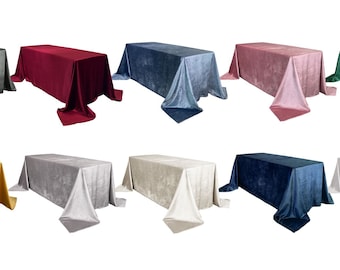 Royal Velvet 90 x 156 Inch Rectangular Tablecloths | Wedding Tablecloths