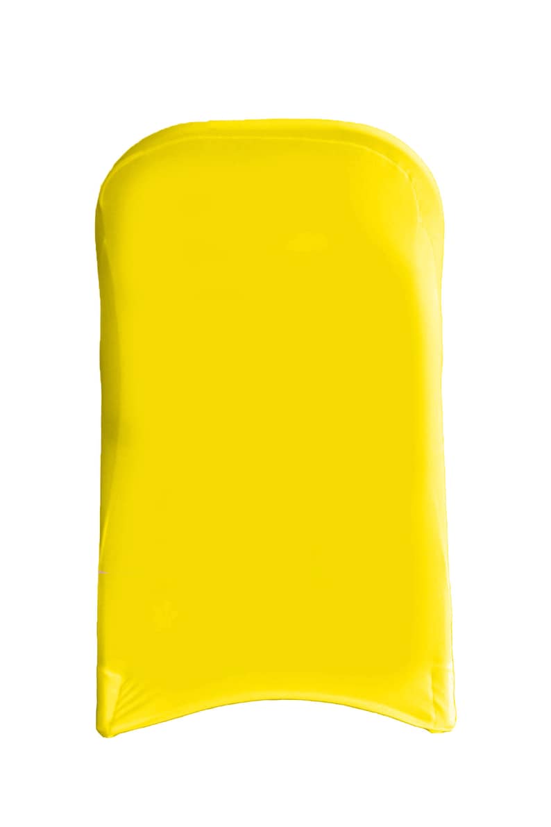 Yellow Stretch Spandex Folding Chair Covers Wedding Chair Etsy