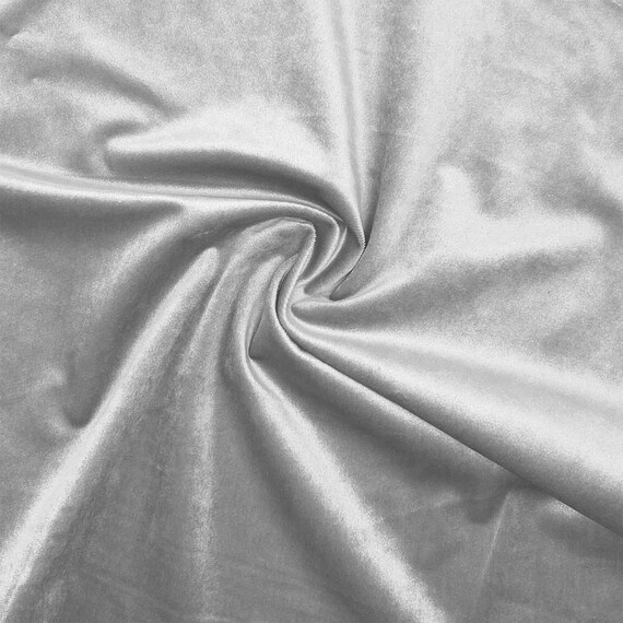 20 Inch Crushed Velvet Cloth Napkins White (Pack of 10)