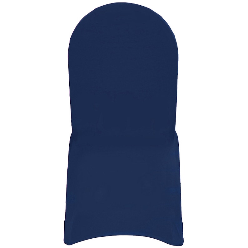 Navy Blue Spandex Banquet Chair Cover Wholesale Chair Etsy