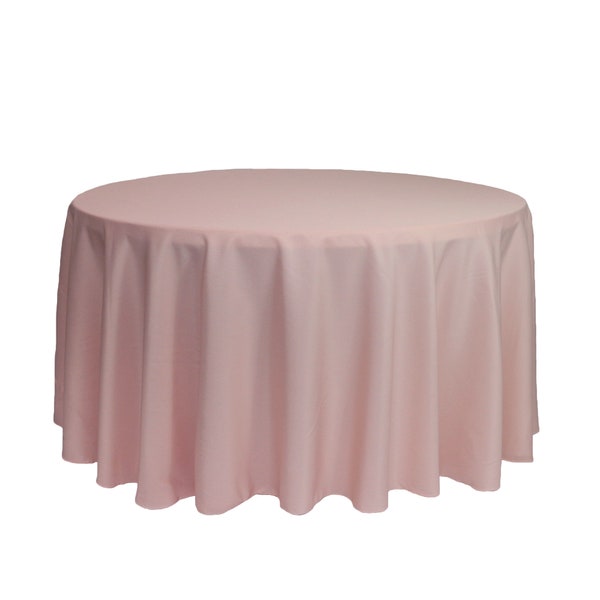Blush Pink Tablecloth Etsy