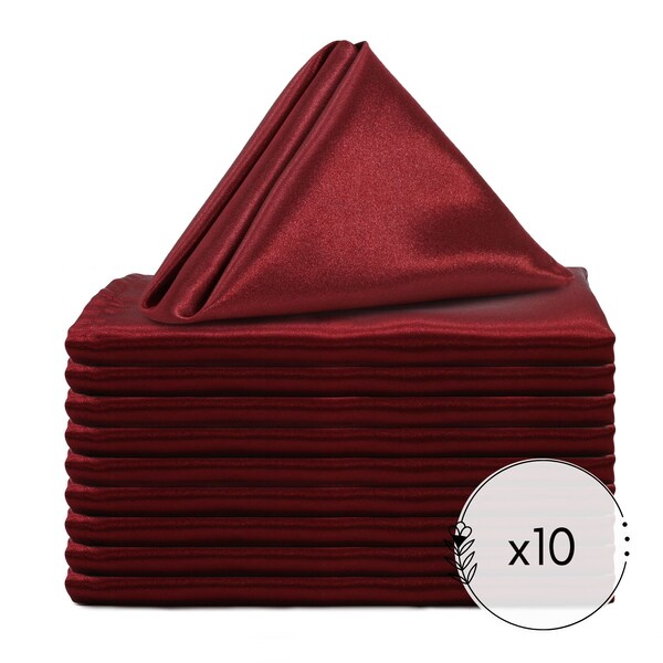 Burgundy Napkins Etsy