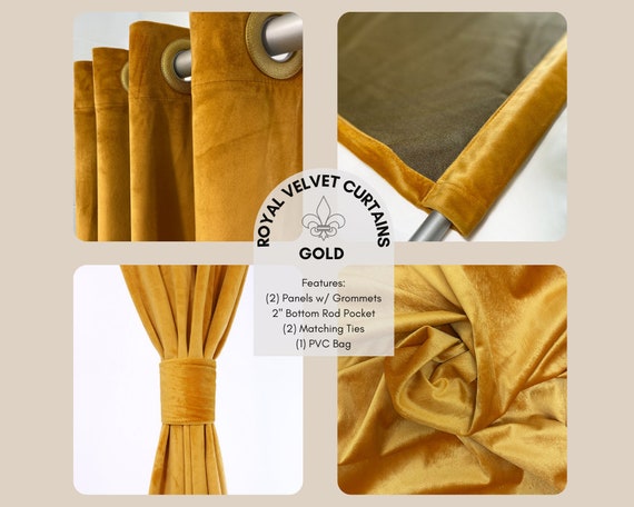 27 anillas para cortinas de plástico dorado - Buy Antique curtains and  drapes on todocoleccion