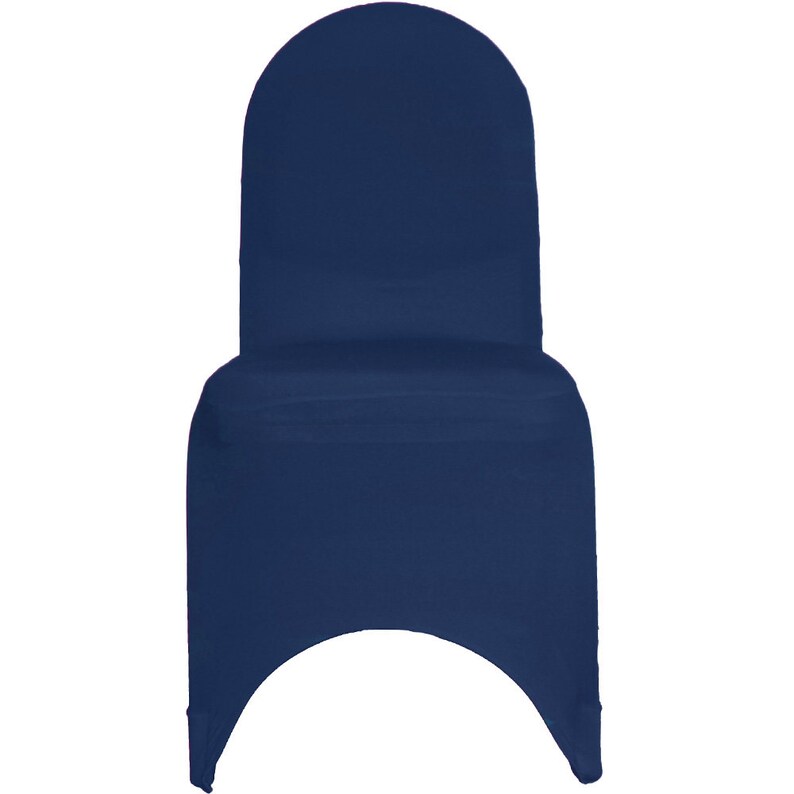 Navy Blue Spandex Banquet Chair Cover Wholesale Chair Etsy