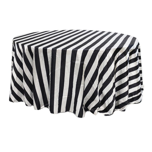 Striped Tablecloth Etsy