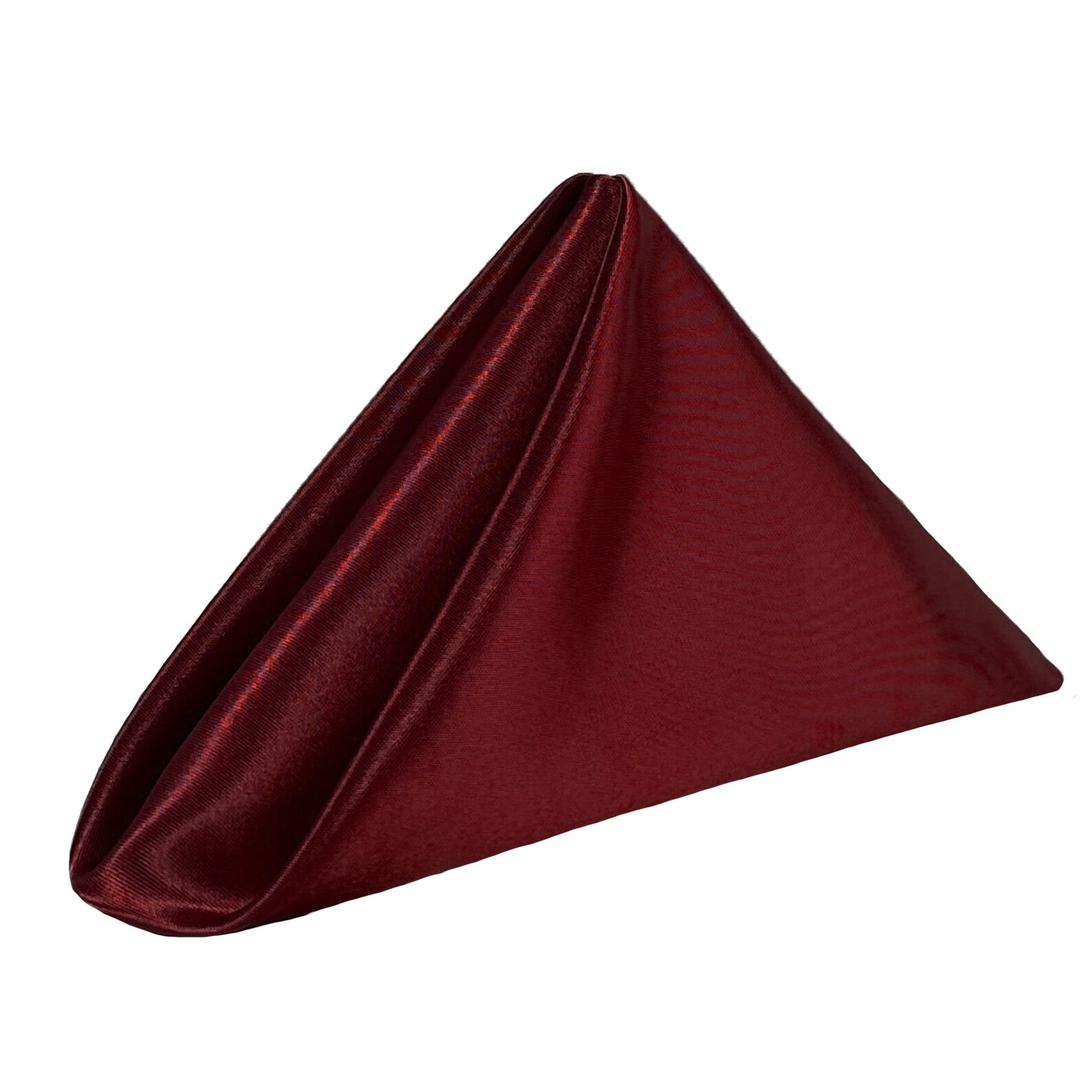 Burgundy Napkin for Weddings Pack of 10 Wholesale Satin Etsy