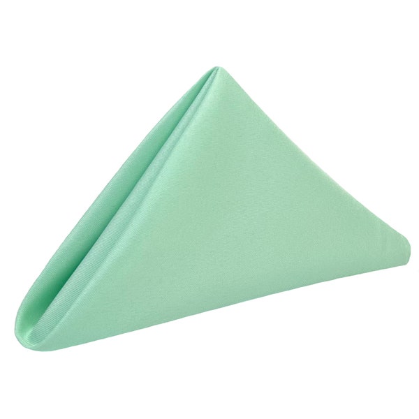 Mint Green Napkins Etsy